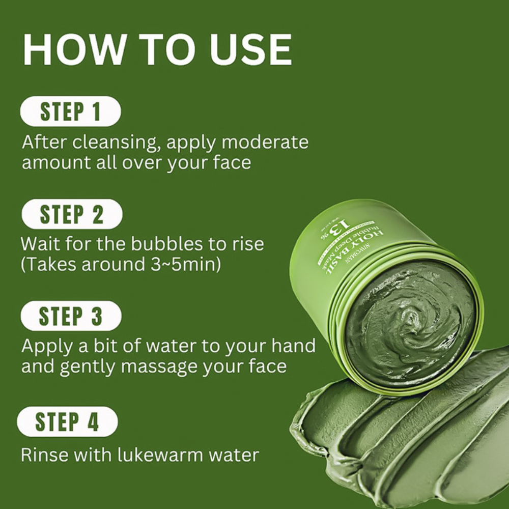 NIWOMAN™ - Holy Basil Bubble Deep Mask