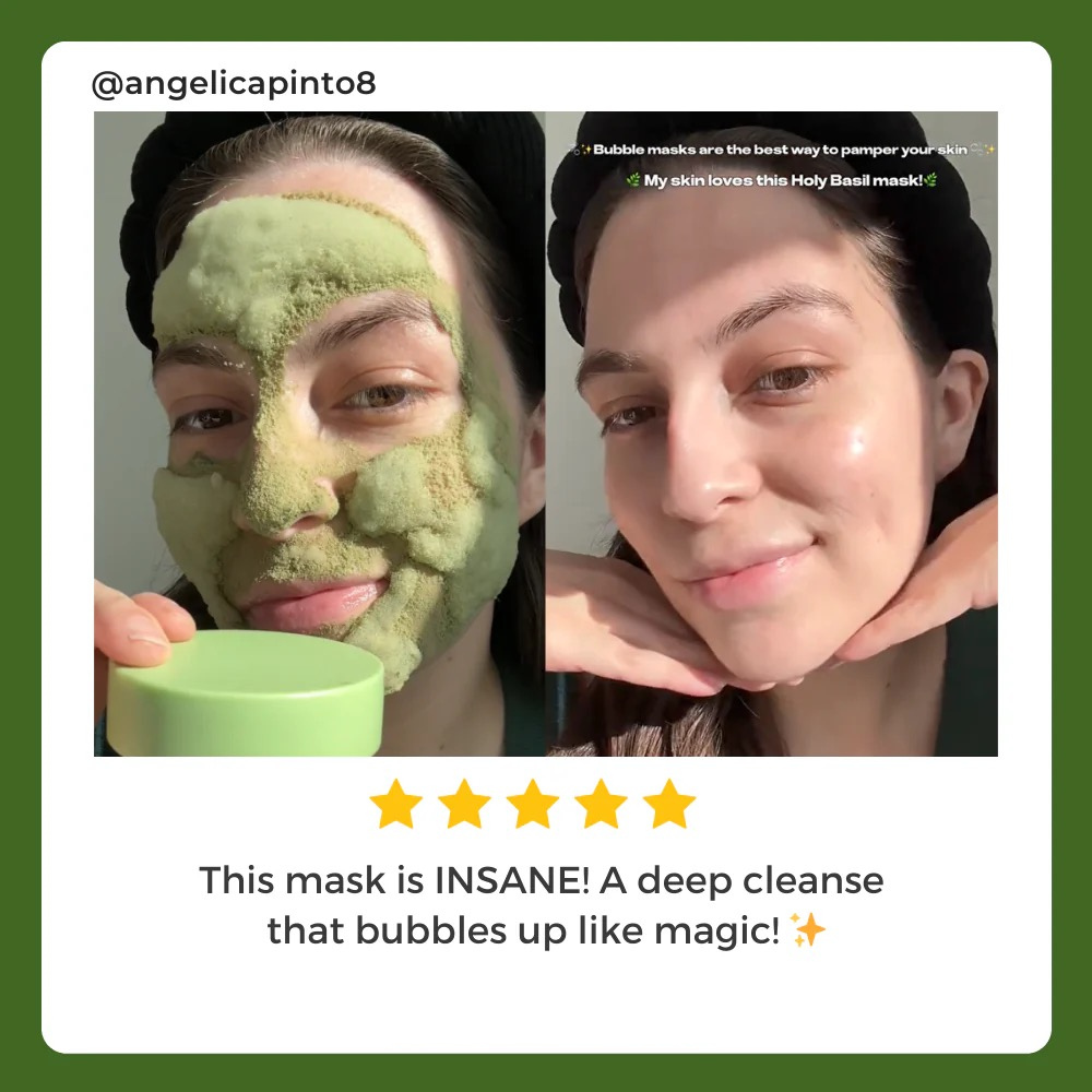 NIWOMAN™ - Holy Basil Bubble Deep Mask