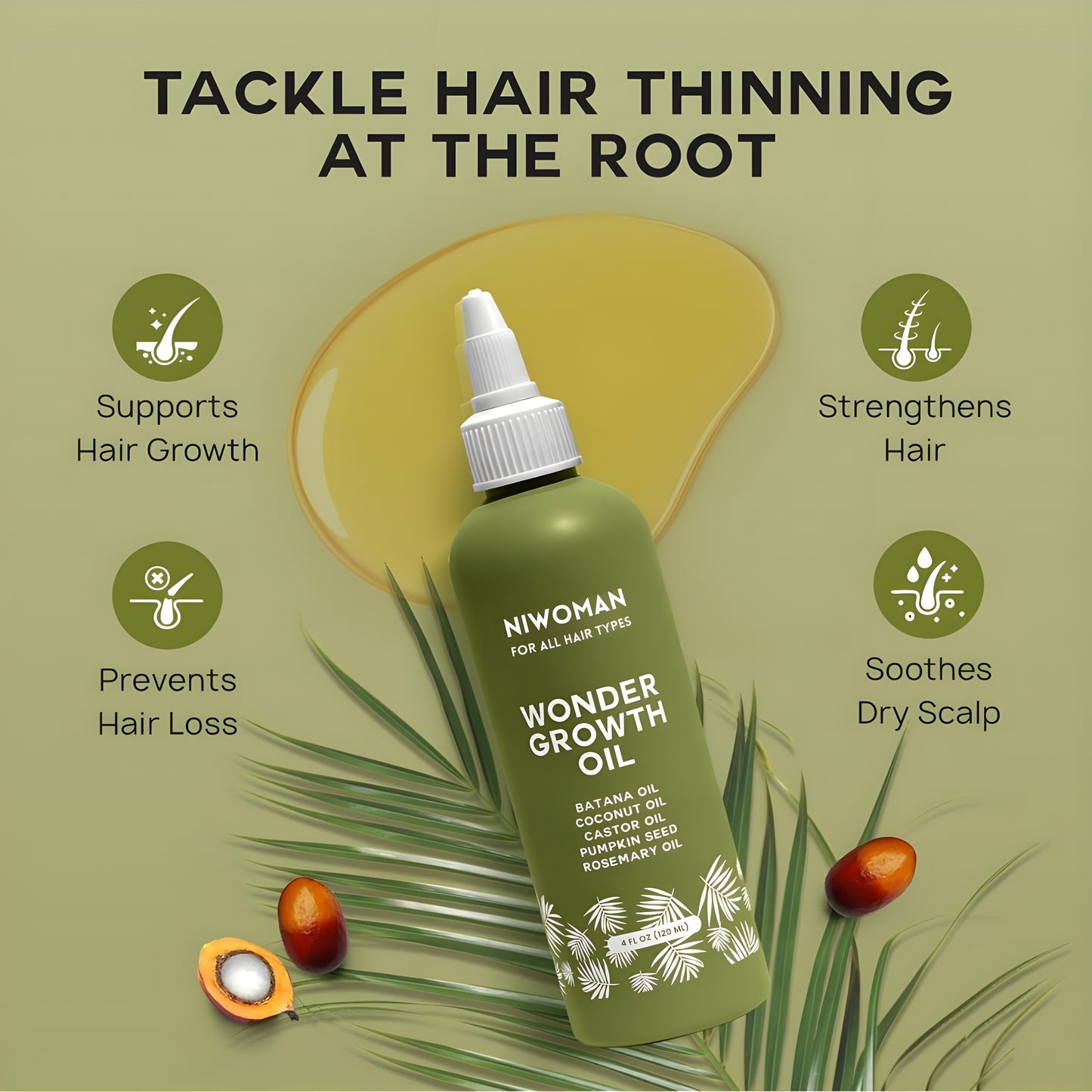 NIWOMAN™ - Batana Wonder Growth Oil